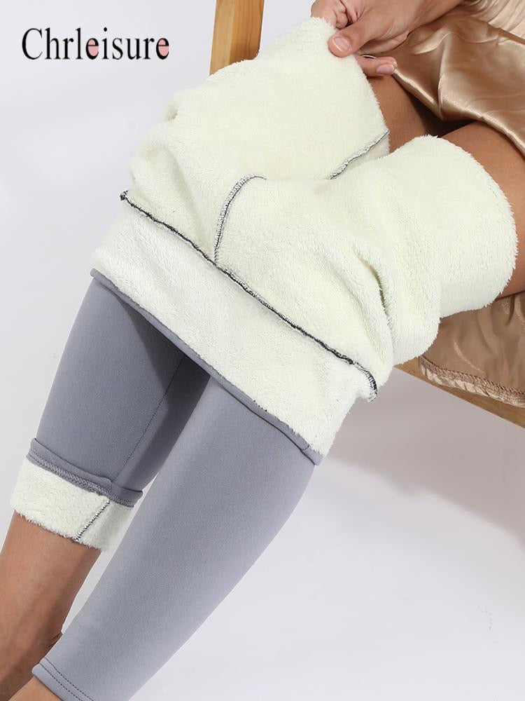 Ladies Pants Warm Winter Thick Velvet High Waist Black Leggings Compression Thick Pants Leggings The Clothing Company Sydney