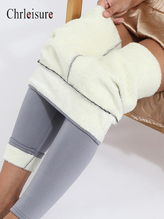 Ladies Pants Warm Winter Thick Velvet High Waist Black Leggings Compression Thick Pants Leggings The Clothing Company Sydney