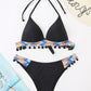 2 Piece Swimwear Swimsuit Tassel Black Ball Leopard Bikinis Set Push Up Bathing Suit Summer Brazilian Beach Wear The Clothing Company Sydney