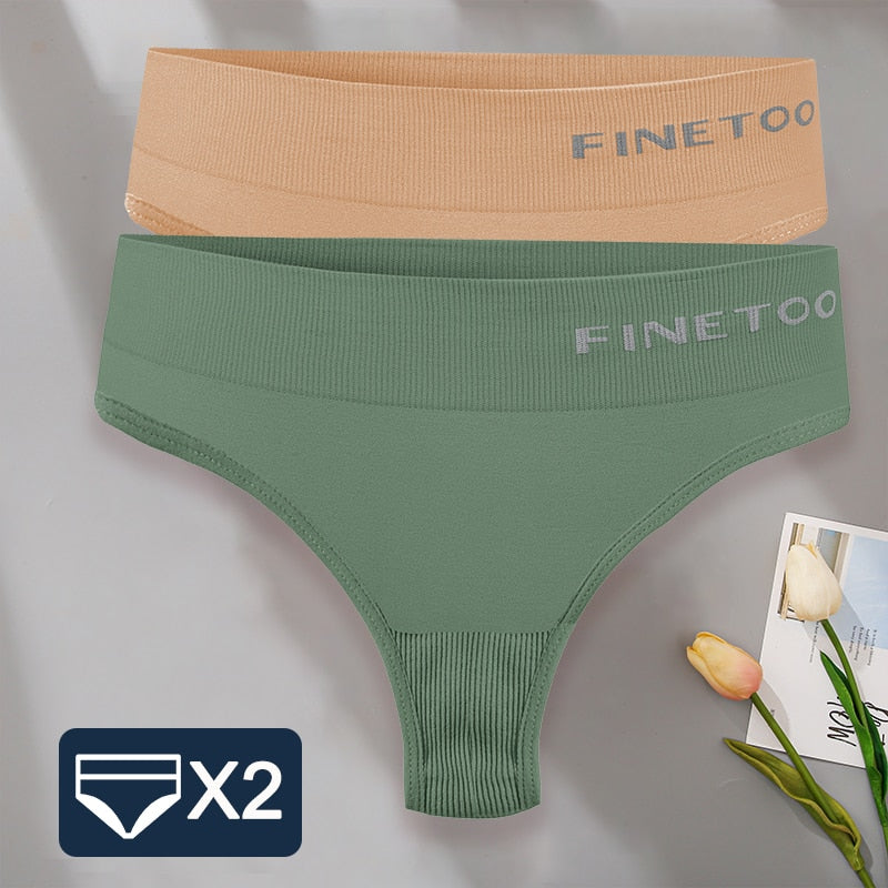 2 pack/Set Bodyshaper G-String Panties Women Slim Underwear Lingerie Thongs High Waist Underpants The Clothing Company Sydney