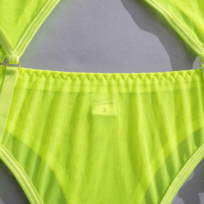 4 Piece Lingerie Underwear Bra Garters Brief Sets Transparent Lace Seamless Panties Set The Clothing Company Sydney
