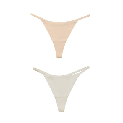 2 Piece Seamless Panties Underwear Fitness Sports Lingerie T-back G-string Thong Briefs Underwear The Clothing Company Sydney