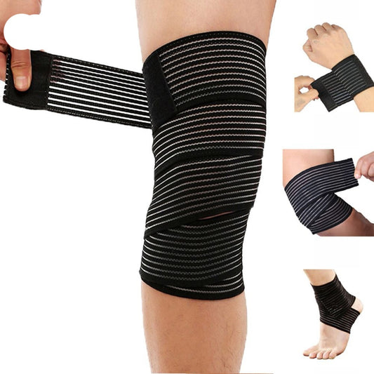 Compression Knee Pad Joint Gym Elast Bandag Sport Knee Bandage Crossfit Protective Elastic Arthritis Support Tape The Clothing Company Sydney