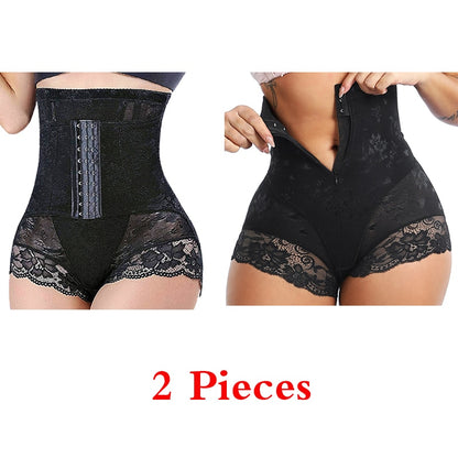 Shaper Panties Lace Shapers Body Shaper with Zipper Double Control Panties Shapewear Lace Waist Trainer The Clothing Company Sydney