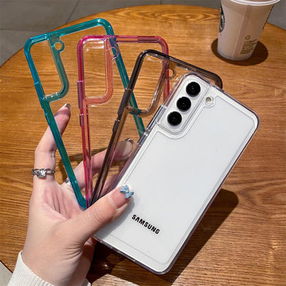 Luxury Transparent Shockproof Case for Samsung S22 S21 FE Plus Ultra A22 5G A12 A32 A52 A72 4G A42 A33 A53 A73 A13 Crystal Cover The Clothing Company Sydney