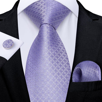 Men Purple Floral Paisley Necktie Business Formal 100% Silk Tie Pocket Square Set For Wedding Party The Clothing Company Sydney