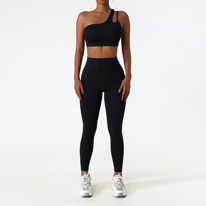 2 Piece Women Yoga Set Seamless Workout Suit Sportswear Gym Clothing Fitness Bra High Waist Leggings Sports Shorts Sports Suits The Clothing Company Sydney