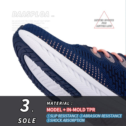 Women's Fashion Sneaker Light Knit Running Shoes Yoga Gym Tennis Sneaker Comfortable Walking Shoes The Clothing Company Sydney