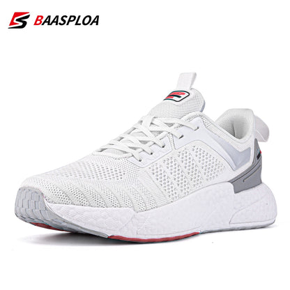 Men's Comfortable Knit Walking Shoes Breathable Fashion Sneaker Anti-Slip Shock-Absorbing Casual Sneakers Shoes The Clothing Company Sydney