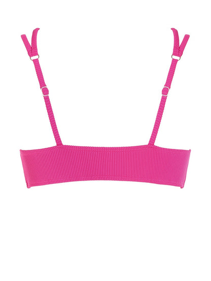 Two Tone Color Block O-ring Honeycomb Textured Bikini Swimwear Mix & Match Swimsuit Separates Beach Top And Bottom The Clothing Company Sydney