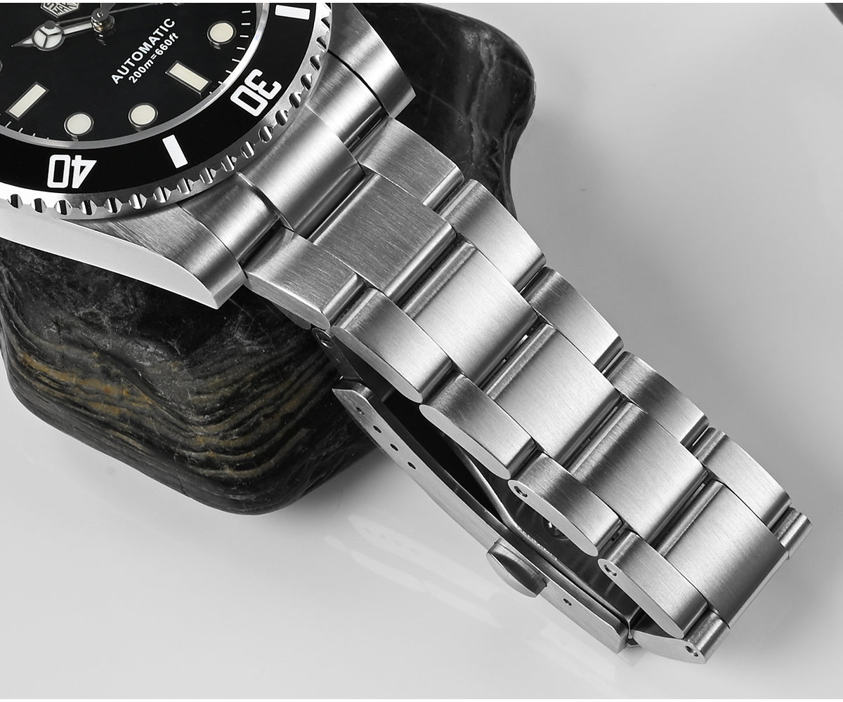 San Martin 40.5mm Water Ghost V3 Sub Diver Luxury Men's NH35 Automatic Mechanical Business Wristwatches Sapphire 20Bar Watch The Clothing Company Sydney