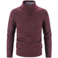 Winter Men's Fleece Thicker Sweater Half Zipper Turtleneck Warm Pullover Quality Male Slim Knitted Sweaters The Clothing Company Sydney