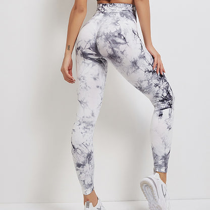 Tie Dye Fitness Legging Woman Push Up Workout Sport Leggings Scrunch Butt Outfit Gym Seamless Legging Pants The Clothing Company Sydney