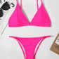 2 Piece Bikini Micro Women's Swimsuit Tie Dye Mini Thong Bikinis Set Brazilian Swimming Swimwear Bathing Suit The Clothing Company Sydney