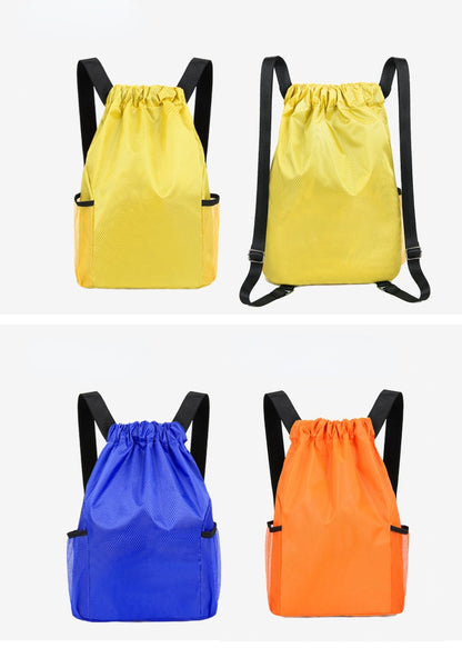 Basketball Soccer Volleyball Sports Backpack Drawstring Backpack Student Marathon Event Basketball Bag Bundle with Side Pocket The Clothing Company Sydney