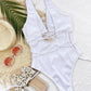 Leopard Strapped Swimwear High Cut One Piece Swimsuit Monokini Push Up Summer Beach Wear Bathing Suit The Clothing Company Sydney