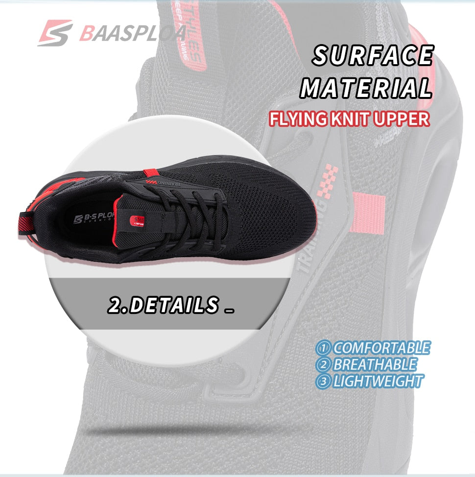 Men's Sneaker Breathable Running Shoes Casual Sneaker Original Light Shock Absorption Male Tennis Shoes The Clothing Company Sydney