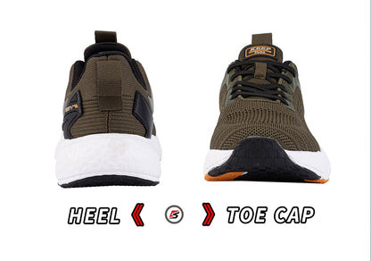 Men's Comfortable Knit Walking Shoes Breathable Fashion Sneaker Anti-Slip Shock-Absorbing Casual Sneakers Shoes The Clothing Company Sydney