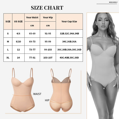 Shapewear Bodysuit for Women Tummy Control Butt Lifter Panties Waist Trainer Stomach Body Shaper Underwear Girdles The Clothing Company Sydney