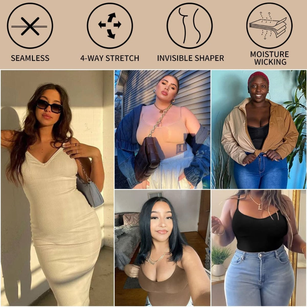 Sculpting Bodysuit Shapewear Seamless Waist Trainer Body Shaper Women's Tummy Control Butt Lifter Corset The Clothing Company Sydney