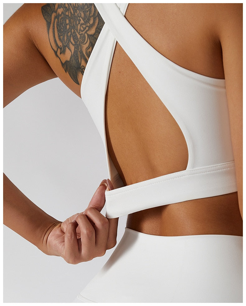 2 Piece Yoga Set Women Workout Sport Gym Wear Yoga Suit High Waist Leggings Skirts Front Zipper Bra Fitness Crop Top Yoga Sportswear The Clothing Company Sydney