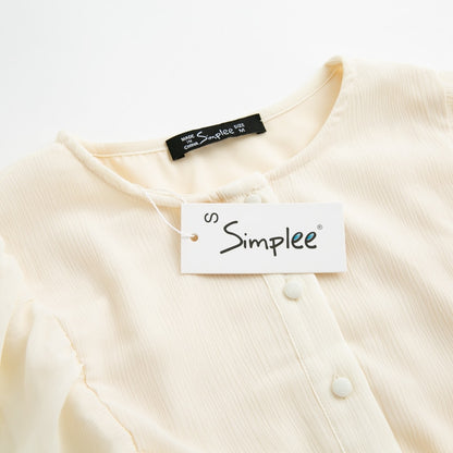 Belt blue plaid batwing long sleeve women dress summer Office ruffle shirt mini dress Casual button A-line Dress - The Clothing Company Sydney