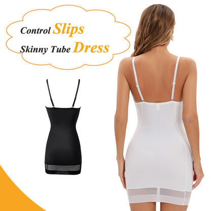 Strap White Dress Underwear Women Mesh Control Slips Dresses Party Underwire Underskirt Tube Mini Short Underdress Shapewear The Clothing Company Sydney