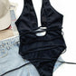 Leopard Strapped Swimwear High Cut One Piece Swimsuit Monokini Push Up Summer Beach Wear Bathing Suit The Clothing Company Sydney
