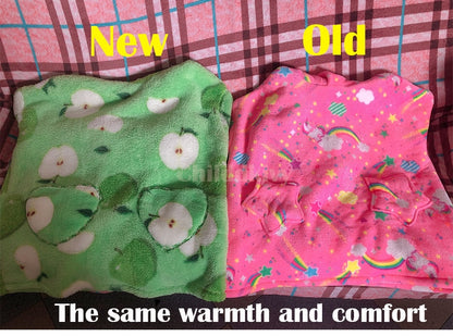 Winter Sherpa Blanket Plush Fleece Family Matching Hoodie Girl Sweatshirt Oversized Hoodie The Clothing Company Sydney