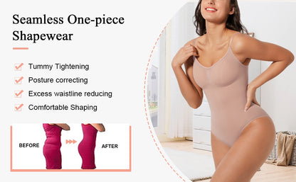 Sculpting Bodysuit Shapewear Seamless Waist Trainer Body Shaper Women's Tummy Control Butt Lifter Corset The Clothing Company Sydney