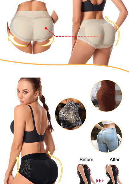 Body Shaper Butt Lifter Panties Women's Hip Shapewear Seamless Fake Big Ass Booty Push Up Panties Hip Enhancer The Clothing Company Sydney