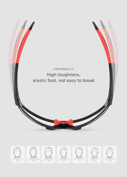 Photochromic Cycling Glasses Bike Bicycle Glasses Sports Men's Women's Sunglasses MTB Road Cycling Eyewear Protection Goggles The Clothing Company Sydney