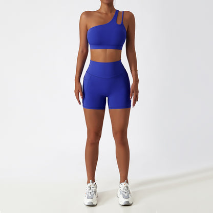 2 Piece Women Yoga Set Seamless Workout Suit Sportswear Gym Clothing Fitness Bra High Waist Leggings Sports Shorts Sports Suits The Clothing Company Sydney