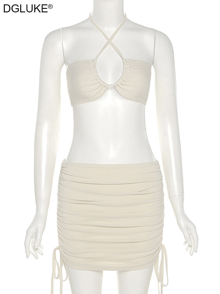 Two Piece  Skirt And Crop Top Summer Outfits Festival Holiday Beach Outfits Co ord Sets Club Party Wear The Clothing Company Sydney