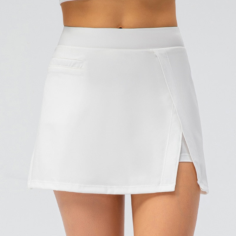 Women's Skirts Solid Tennis Golf Netball Skort Fitness Shorts Athletic Running Gym Sport Skorts Pocket Mini Skirts The Clothing Company Sydney