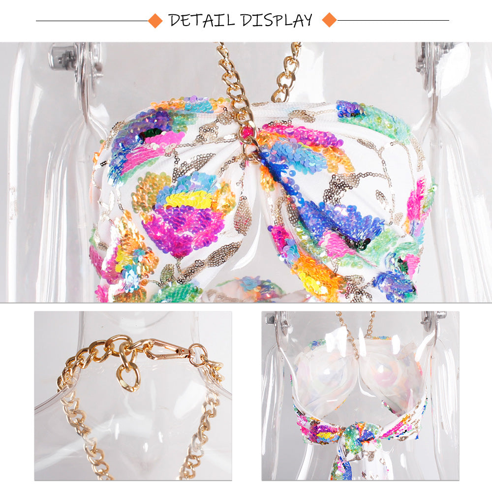 Sequin Backless Slip Mini Chain Straps Short Tulle Cocktail Summer Party Night Lush Prom Dress The Clothing Company Sydney