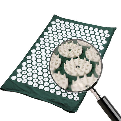 Yoga Acupressure Mat Pillow Massage Set for Back Neck Pain Relief and Muscle Relaxation The Clothing Company Sydney