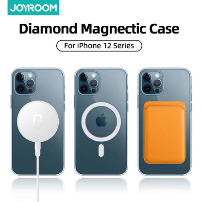 Clear Magnectic Phone Case For iPhone 12 13 Pro Max Case For Magnectic Wireless Charger Transparent Back Phone Cover The Clothing Company Sydney
