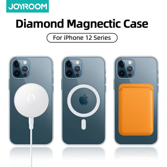 Clear Magnectic Phone Case For iPhone 12 13 Pro Max Case For Magnectic Wireless Charger Transparent Back Phone Cover The Clothing Company Sydney