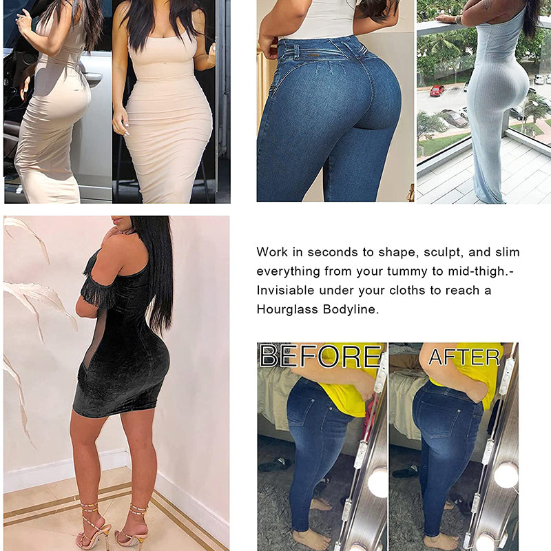 Women's Butt Lifter Hip Enhancer Booty Padded Underwear High Waist Seamless Push Up Buttocks Body Shaper Panties Boyshort The Clothing Company Sydney