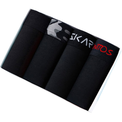 4 Pack Boxer Shorts Men's Panties Underpants Boxershorts Underwear Cotton Mix Trunks Set The Clothing Company Sydney