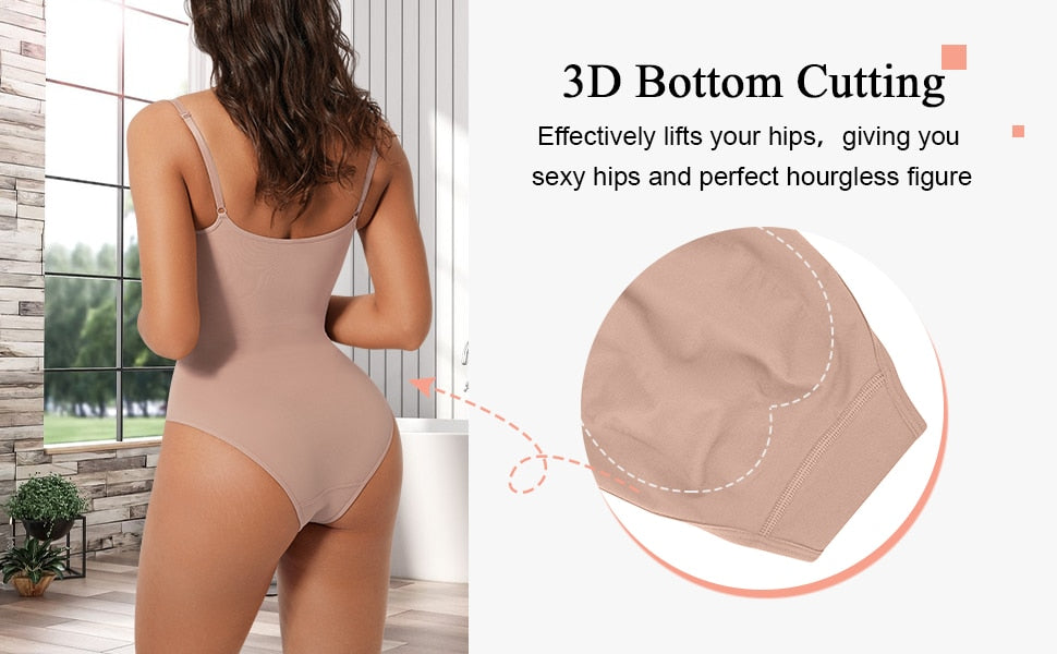 Sculpting Bodysuit Shapewear Seamless Waist Trainer Body Shaper Women's Tummy Control Butt Lifter Corset The Clothing Company Sydney