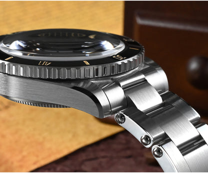 San Martin Men's 38mm Diver 6200 Retro Water Ghost Luxury Sapphire NH35 Automatic Mechanical Vintage 20Bar Luminous Watch Clothing Company Sydney