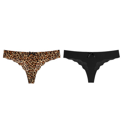 Women's Thongs G-string Underwear Seamless Invisible Panties For Ladies Fashion Ruffle T-back Underpants The Clothing Company Sydney