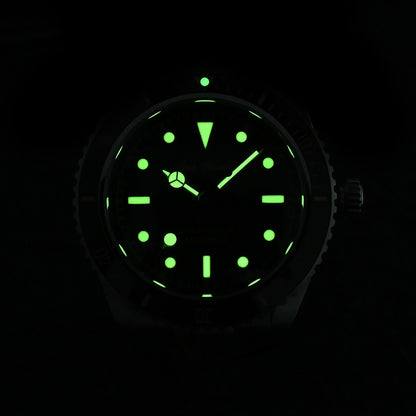San Martin Men's 38mm Diver 6200 Retro Water Ghost Luxury Sapphire NH35 Automatic Mechanical Vintage 20Bar Luminous Watch Clothing Company Sydney