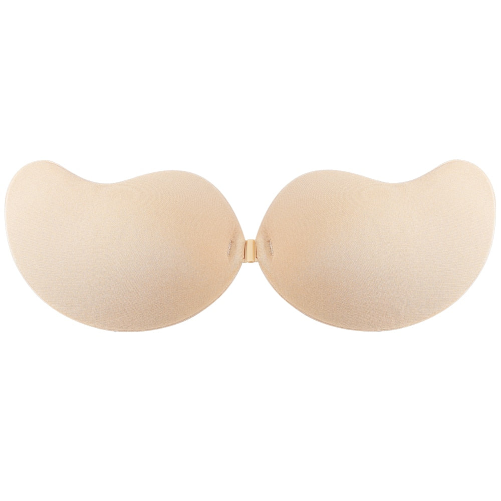 Invisible Push Up Bra Backless Strapless Bra Seamless Front Closure Bralette Underwear Women Self-Adhesive Silicone Sticky BH The Clothing Company Sydney