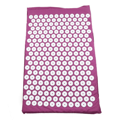 Yoga Acupressure Mat Pillow Massage Set for Back Neck Pain Relief and Muscle Relaxation The Clothing Company Sydney
