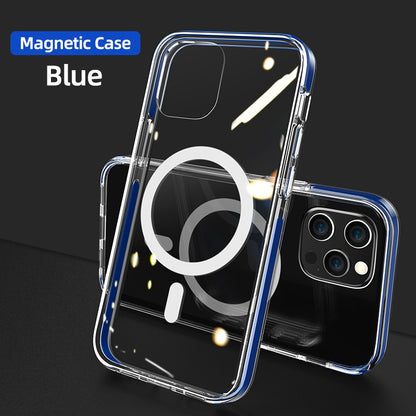 Clear Magnectic Phone Case For iPhone 12 13 Pro Max Case For Magnectic Wireless Charger Transparent Back Phone Cover The Clothing Company Sydney