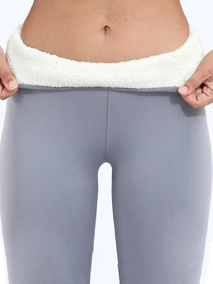 Ladies Pants Warm Winter Thick Velvet High Waist Black Leggings Compression Thick Pants Leggings The Clothing Company Sydney