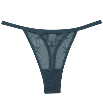 2 Pack Mesh G-String Panties Transparent Underwear Women Seamless Thong Underpants Intimates Lingerie The Clothing Company Sydney